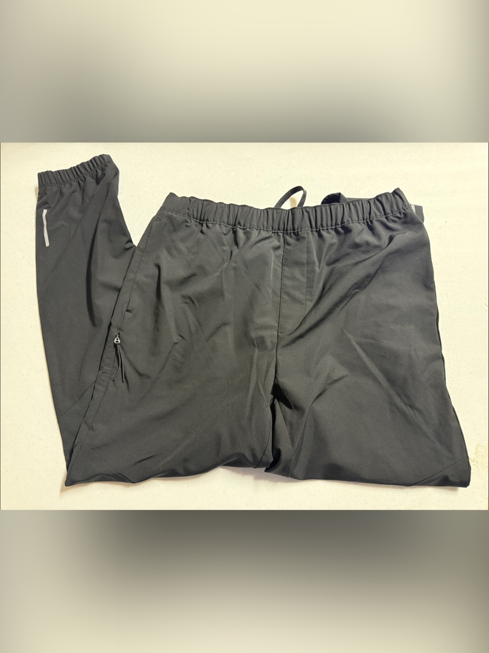GAP Men's Black Athletic Track Pants
